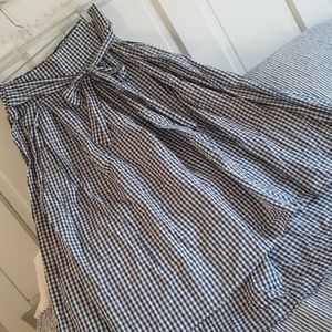 Long cotton skirt